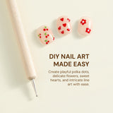 5pcs Dual-Ended Wooden Dotting Tool Set