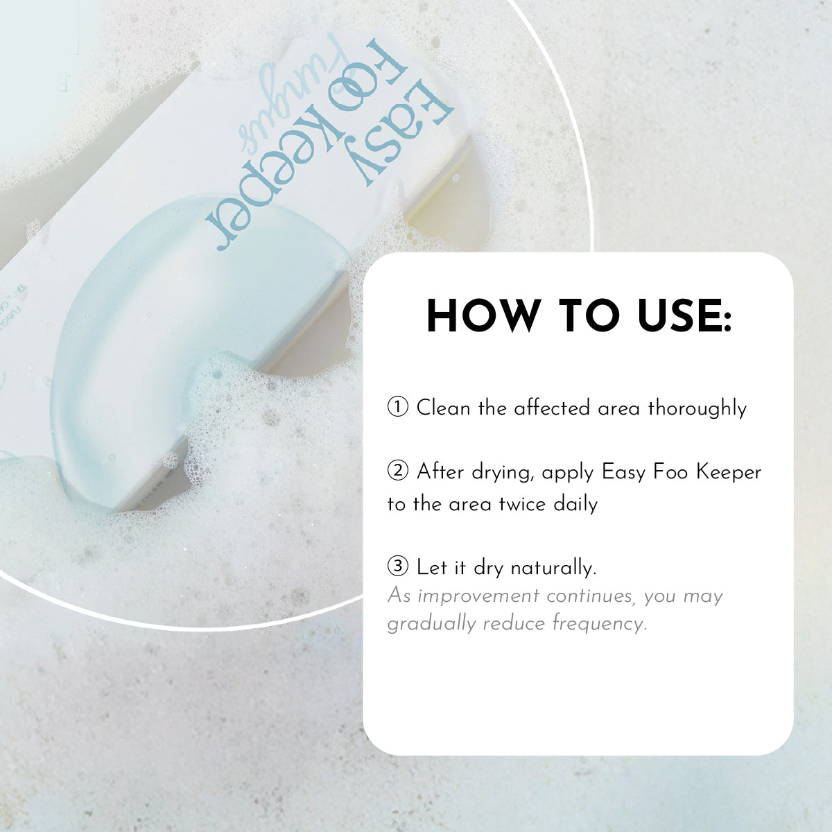 Easy Foo Keeper - Foot and Nail Fungus Care Serum