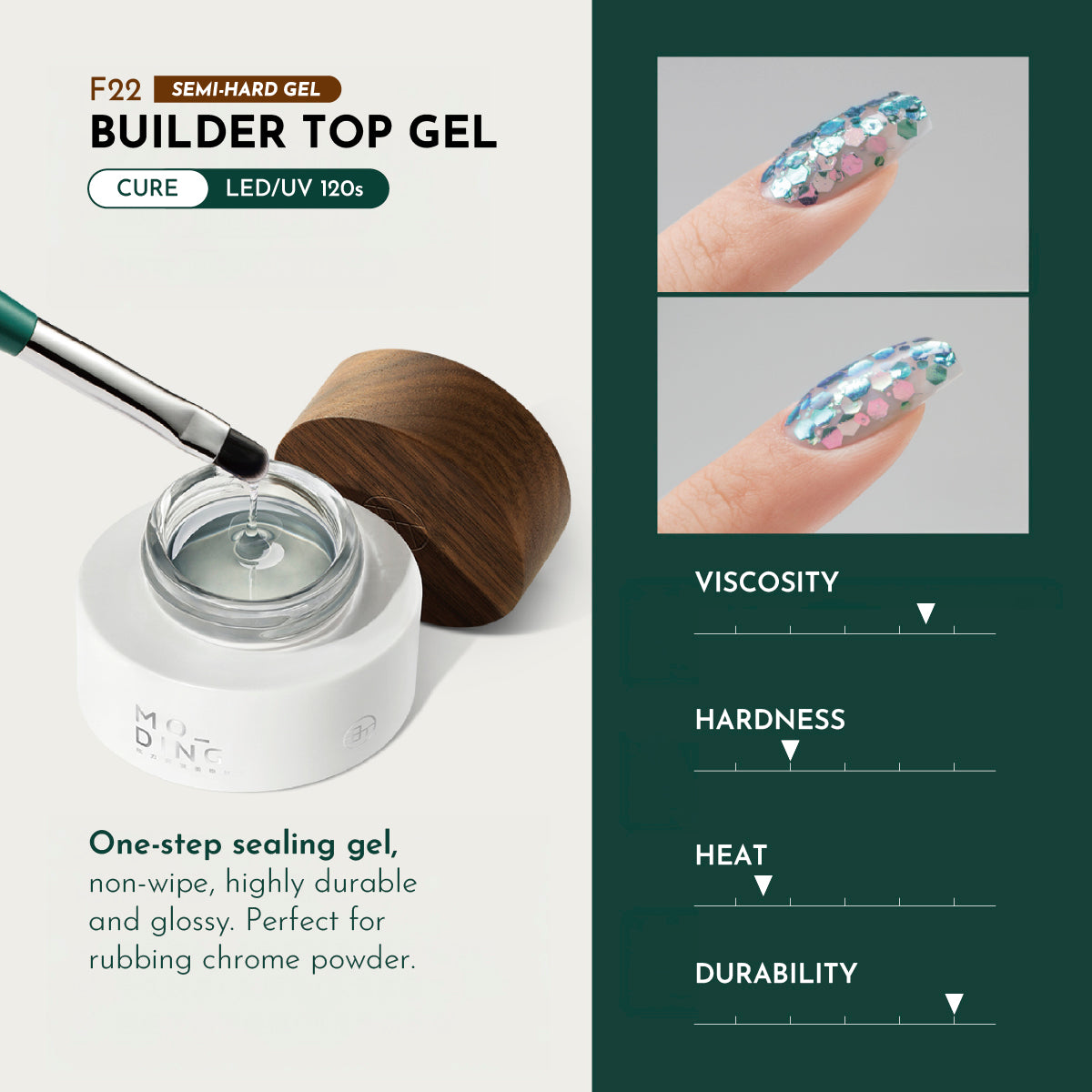 Moding F22 Builder Top Gel  / Jar 20g