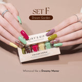 Mini Waterbased Nail Polish Set / 6 Colours