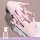 Fairy's Gift Lil's gourdie series quick dry nail polish in Lavender Haze colour P64