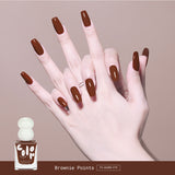 Fairy's Gift Lil's gourdie series quick dry nail polish in Brownie Points colour P75