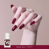 Fairy's Gift Lil's gourdie series quick dry nail polish in Bloody Mary colour P76
