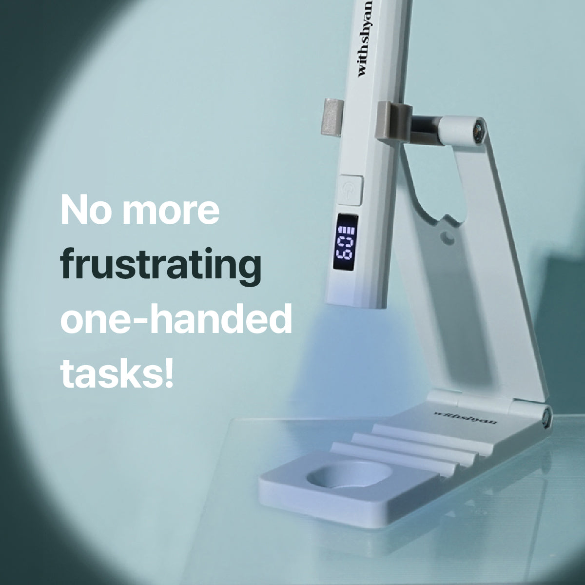 Focus Stand Gel Lamp with Foldable Stand / 3W