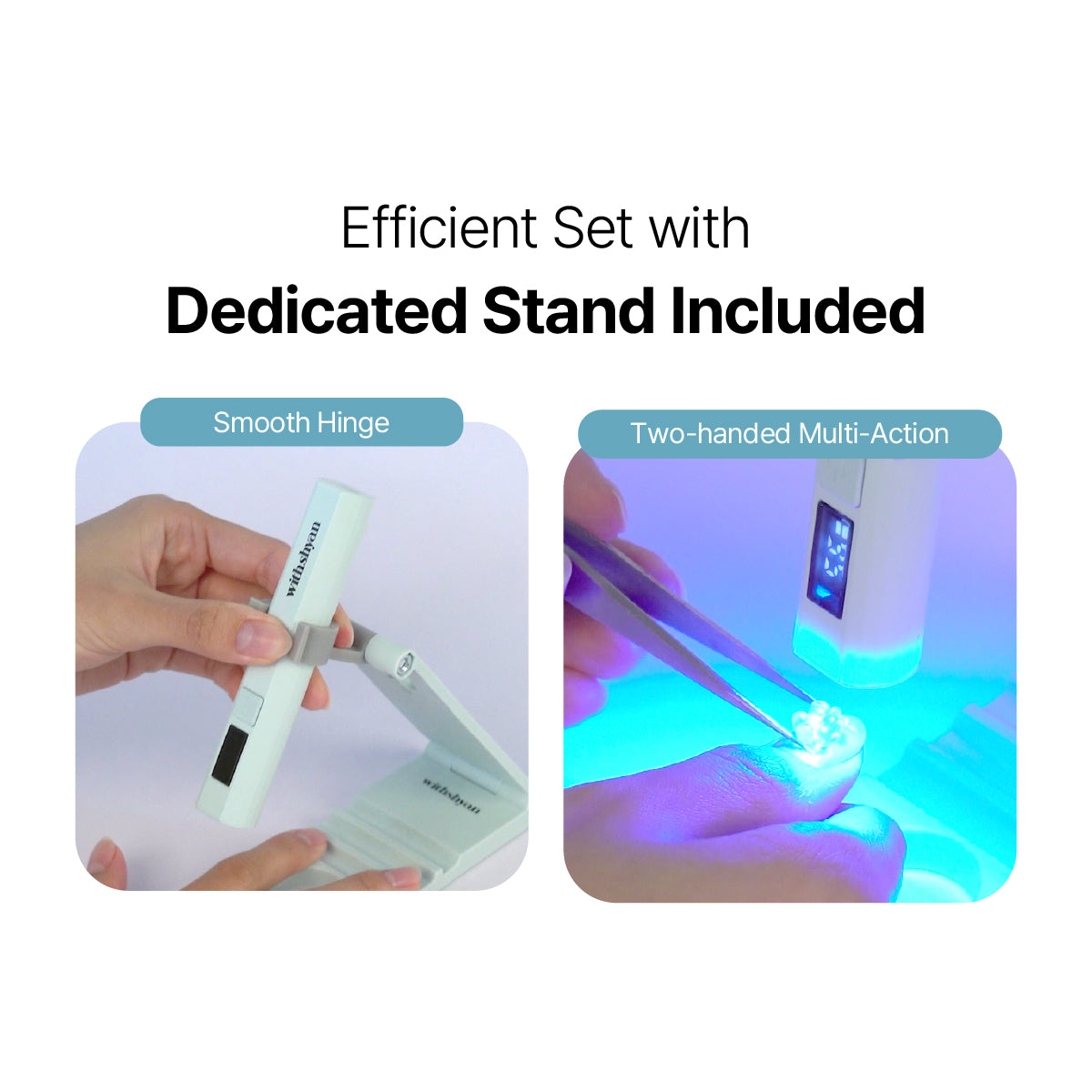 Focus Stand Gel Lamp with Foldable Stand / 3W