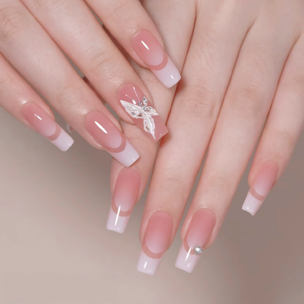 French Nail Tips Stencils Bundle Pack /6pcs