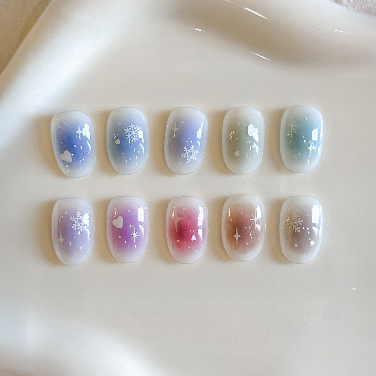 YOGURT NAIL Frozen Collection / 10 Syrup Gel