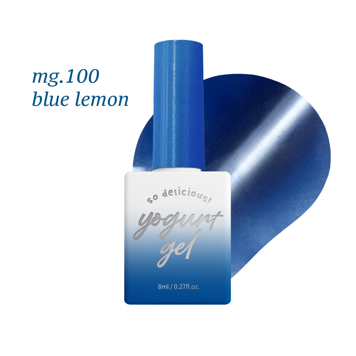 YOGURT NAIL Fruits Magnet Magnetic Glitter Gel Full Set / 10 Colours