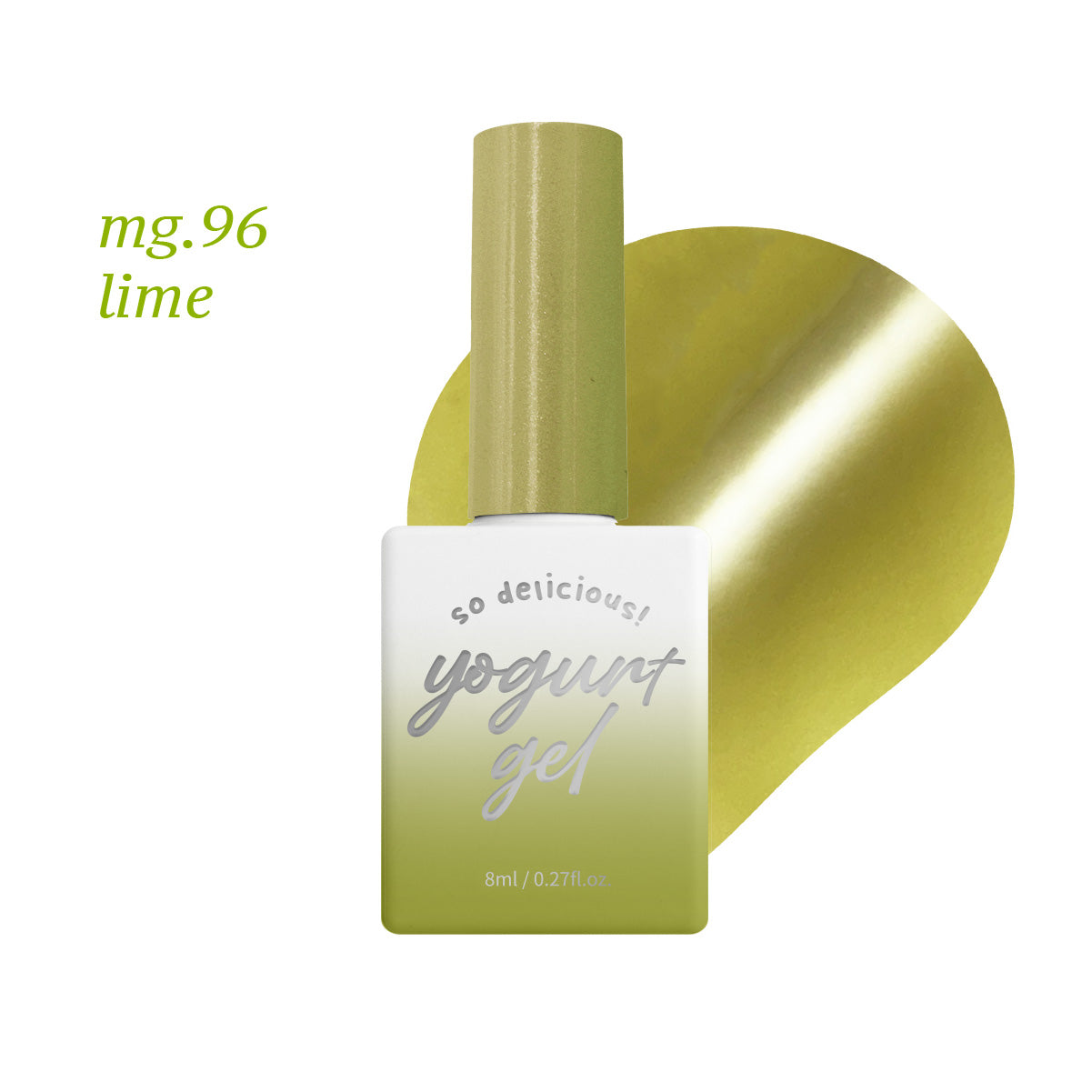 YOGURT NAIL Fruits Magnet Magnetic Glitter Gel Full Set / 10 Colours