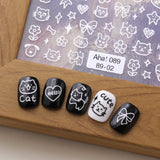 Furby Doodle Nail Art Stickers