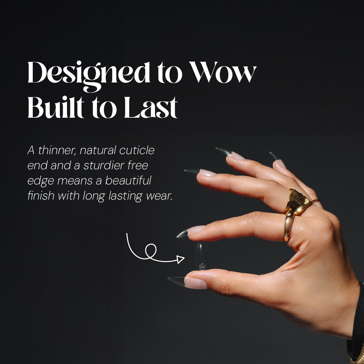 Aprés Gel-X® Natural Almond Gel-X® Nail Tips Refill Bag / 50pcs