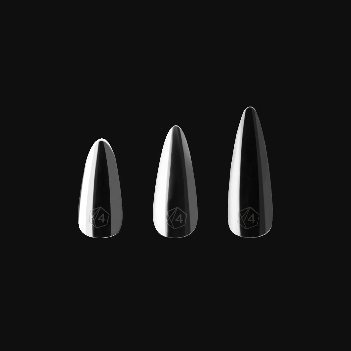 Aprés Gel-X® Natural Stiletto Gel-X® Nail Tips Refill Bag / 50pcs