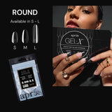APRÉS NAIL Sculpted Round Gel-X® Nail Tips Refill Bag / 50pcs