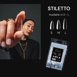 APRÉS NAIL Sculpted Stiletto Gel-X® Nail Tips Refill Bag / 50pcs