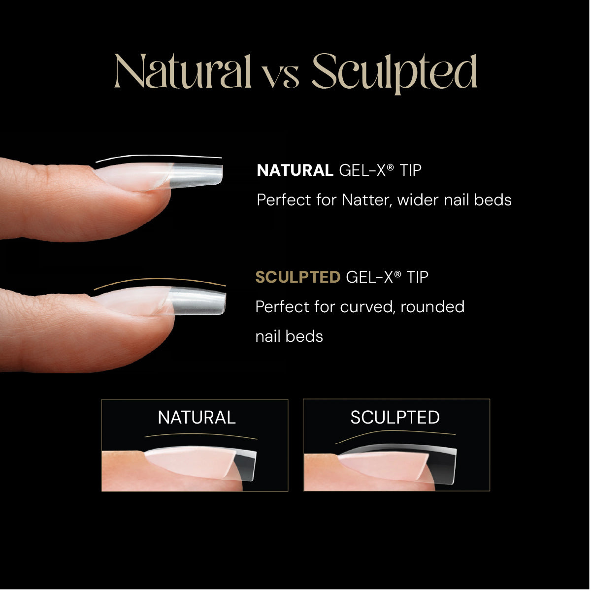 Aprés Gel-X® Natural Gel-X® Nail Tips – Pro (600pcs)