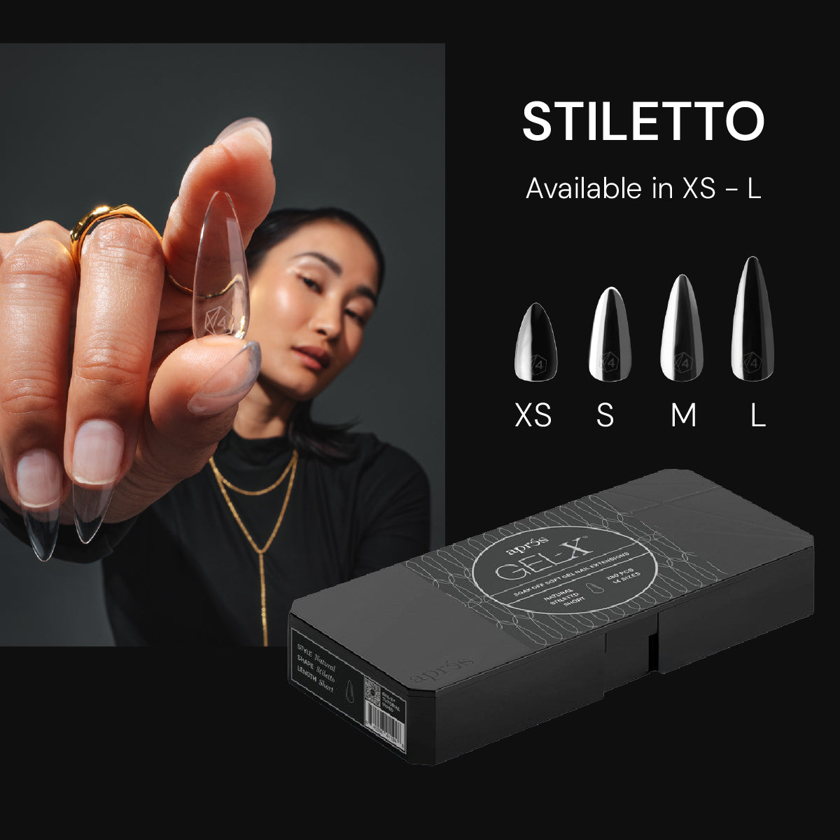 Aprés Gel-X® Natural Gel-X® Nail Tips – Pro (600pcs)