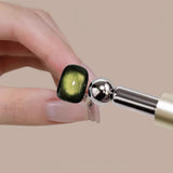 Dual-ended Glass Bead Magnetic Cateye Wand