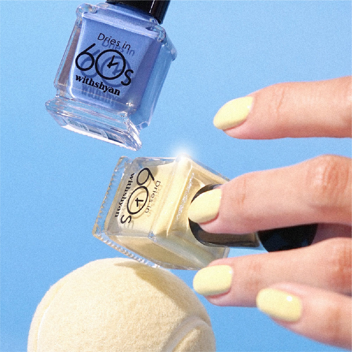 WithShyan Korea Nail Polishes Dries in 60s - Gloss Collection