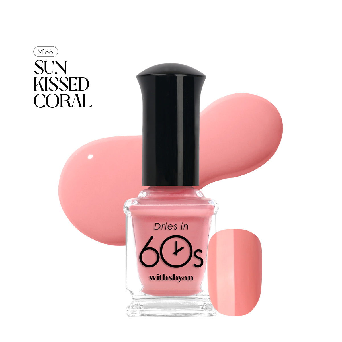 WithShyan Korea Nail Polishes Dries in 60s - Gloss Collection