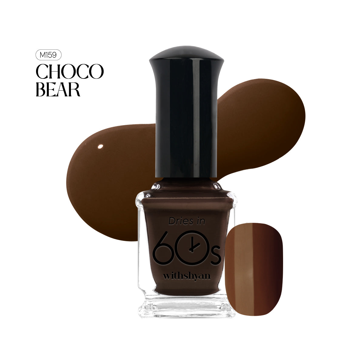 WithShyan Korea Nail Polishes Dries in 60s - Gloss Collection