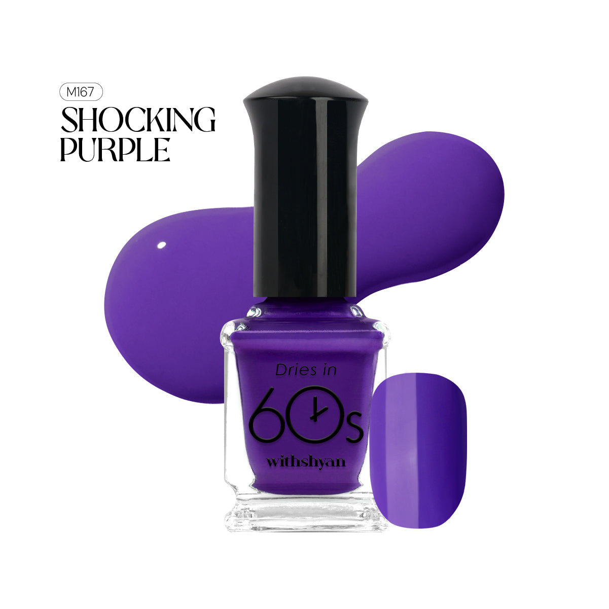 WithShyan Korea Nail Polishes Dries in 60s - Gloss Collection