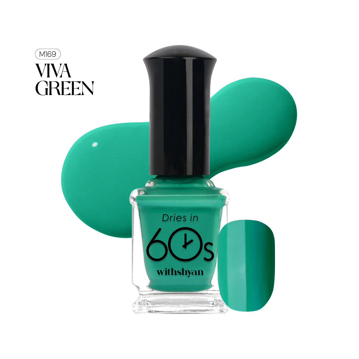 WithShyan Korea Nail Polishes Dries in 60s - Gloss Collection