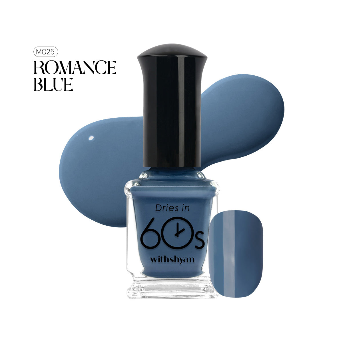 WithShyan Korea Nail Polishes Dries in 60s - Gloss Collection
