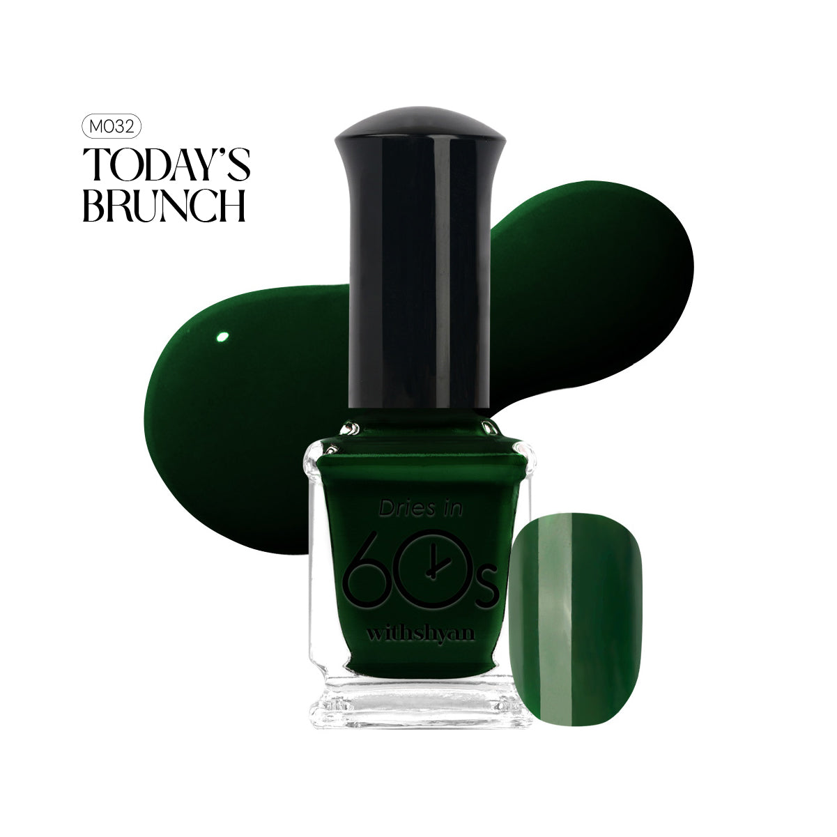 WithShyan Korea Nail Polishes Dries in 60s - Gloss Collection