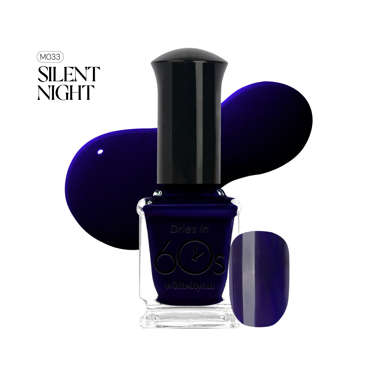 WithShyan Korea Nail Polishes Dries in 60s - Gloss Collection