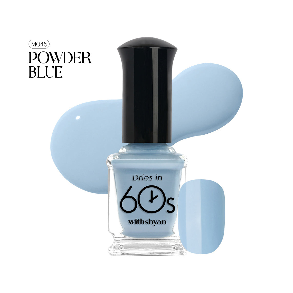 WithShyan Korea Nail Polishes Dries in 60s - Gloss Collection