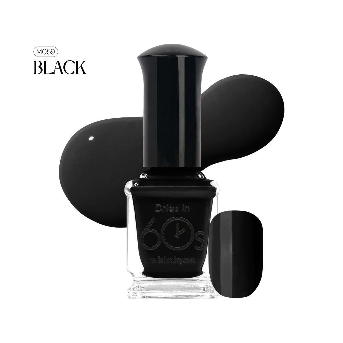 WithShyan Korea Nail Polishes Dries in 60s - Gloss Collection