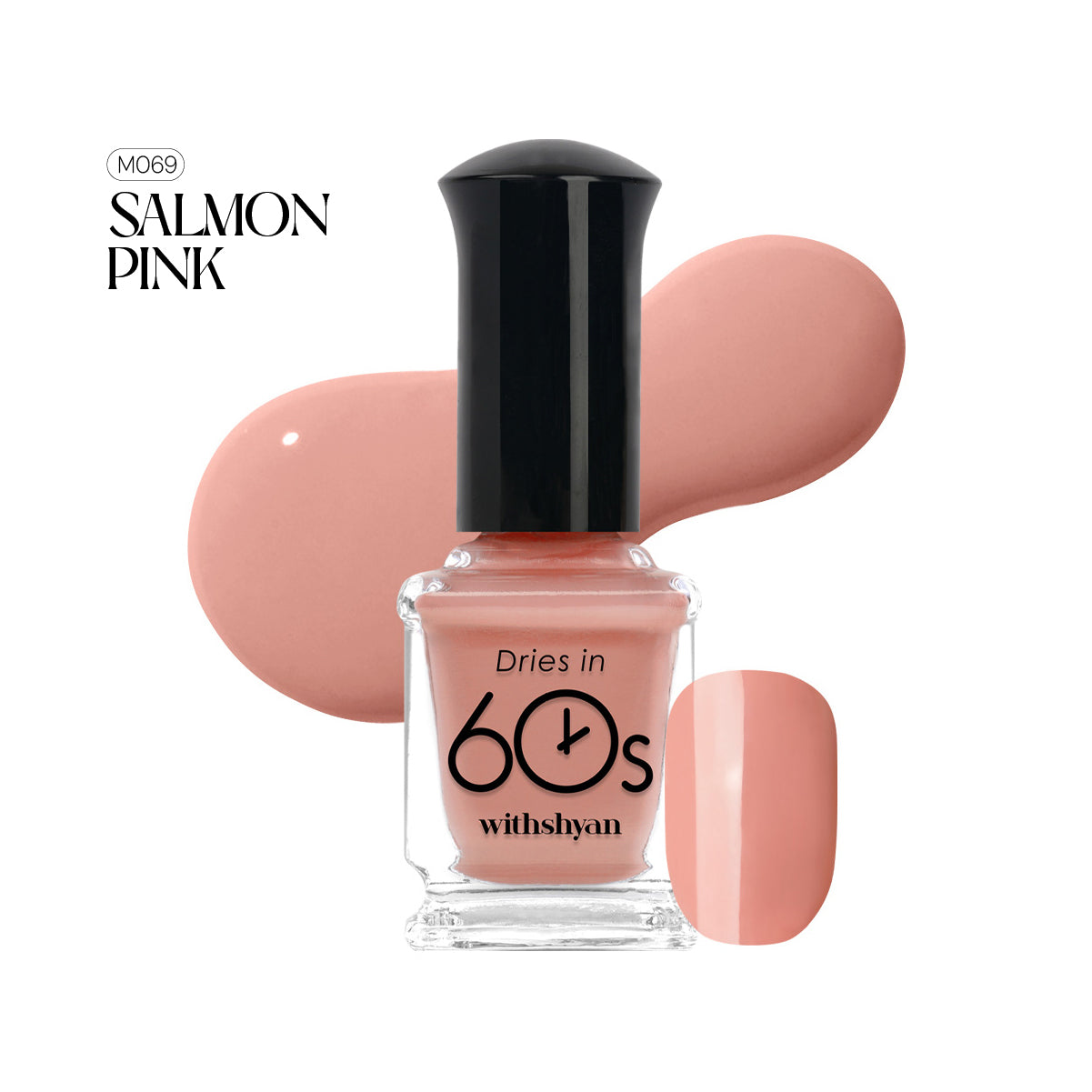 WithShyan Korea Nail Polishes Dries in 60s - Gloss Collection