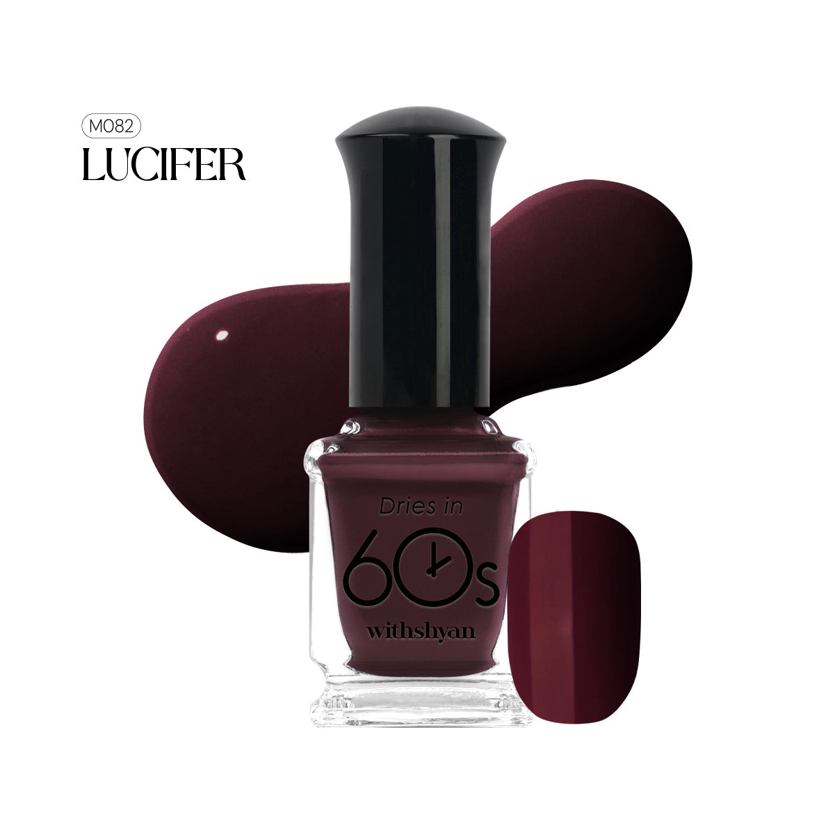 WithShyan Korea Nail Polishes Dries in 60s - Gloss Collection