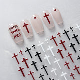 Goth Core Nail Art Stickers