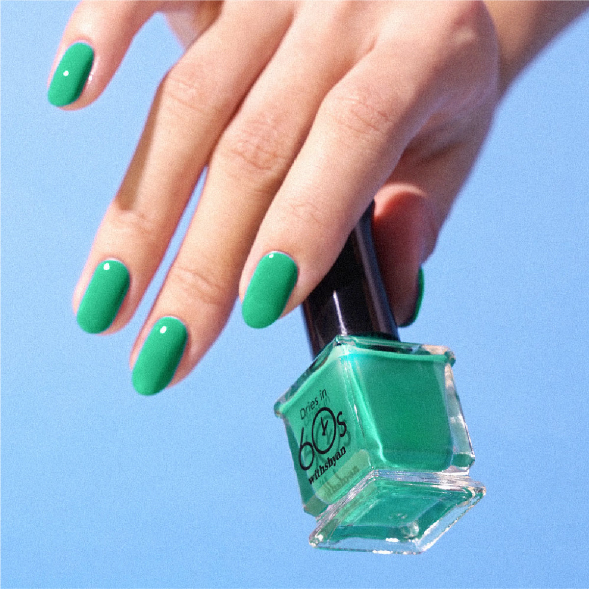 WithShyan Korea Nail Polishes Dries in 60s - Green & Blue Collection