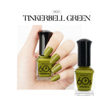 WithShyan Korea Nail Polishes Dries in 60s - Green & Blue Collection