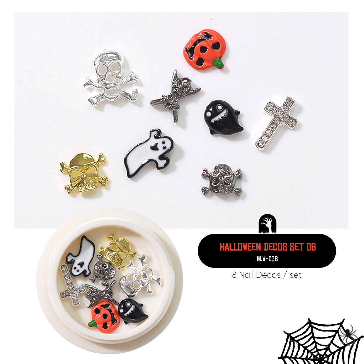 Halloween Nail Art Charms Mix