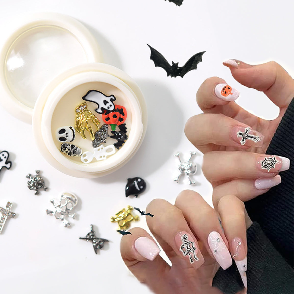 Halloween Nail Art Charms Mix