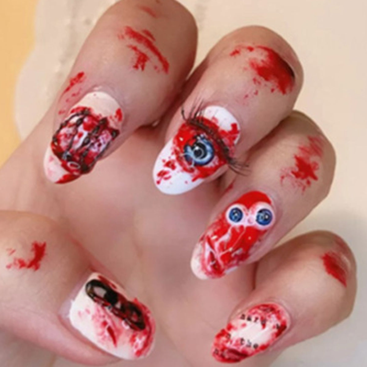 Halloween Nail Art Stickers / Set of 6