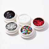 Heart Sequins Nail Decorations