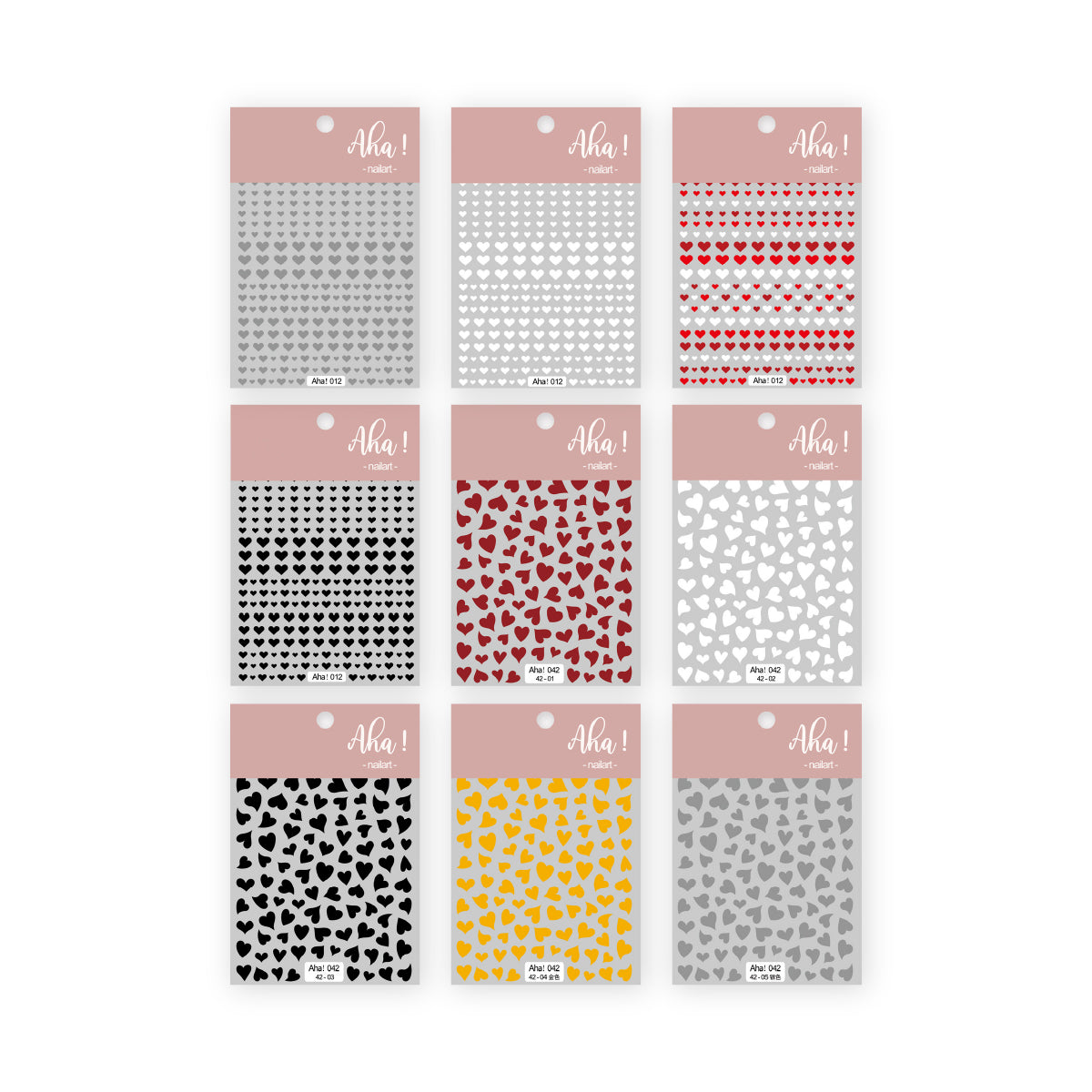 Heartcore Nail Art Stickers