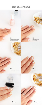 How To Use - Nail Art Foil Set