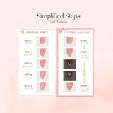 IVY Fibre Base Gel Full Set / 5 Colours