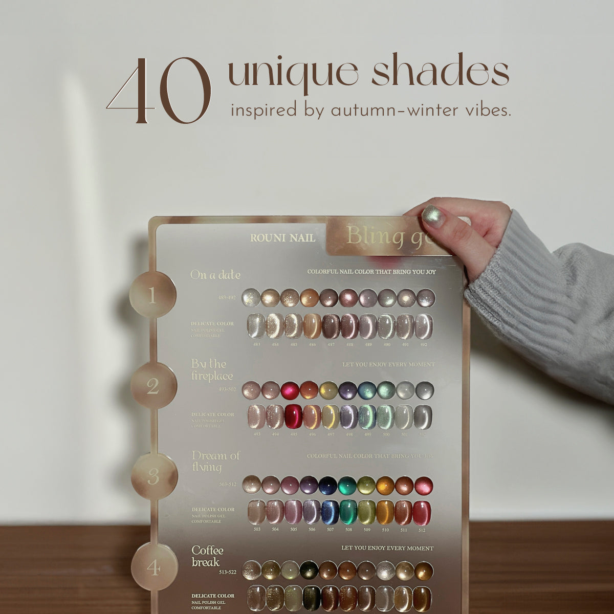 Rou Ni Iced Cold Brew Collection / 40 Colours