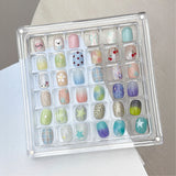 Nail & Yolly Jelly Milk Candy & Syrup Gel Palette  / 24 Colours