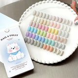 Nail & Yolly Jelly Milk Candy & Syrup Gel Palette  / 24 Colours