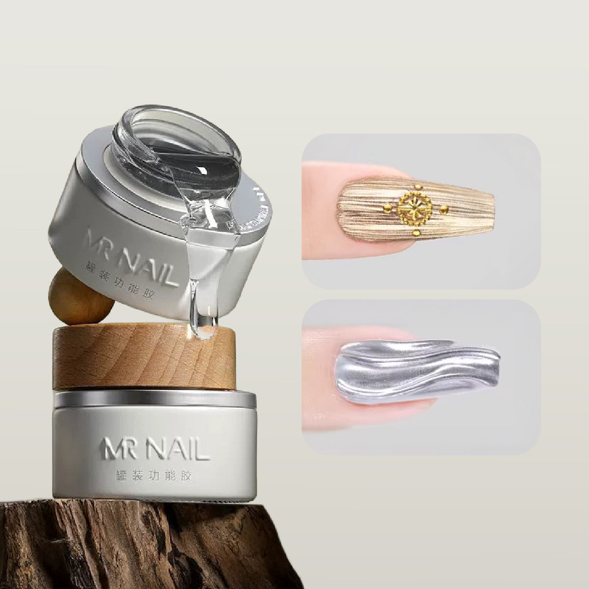 Mr Nail Non-Wipe 3D Gel K211 / 30g