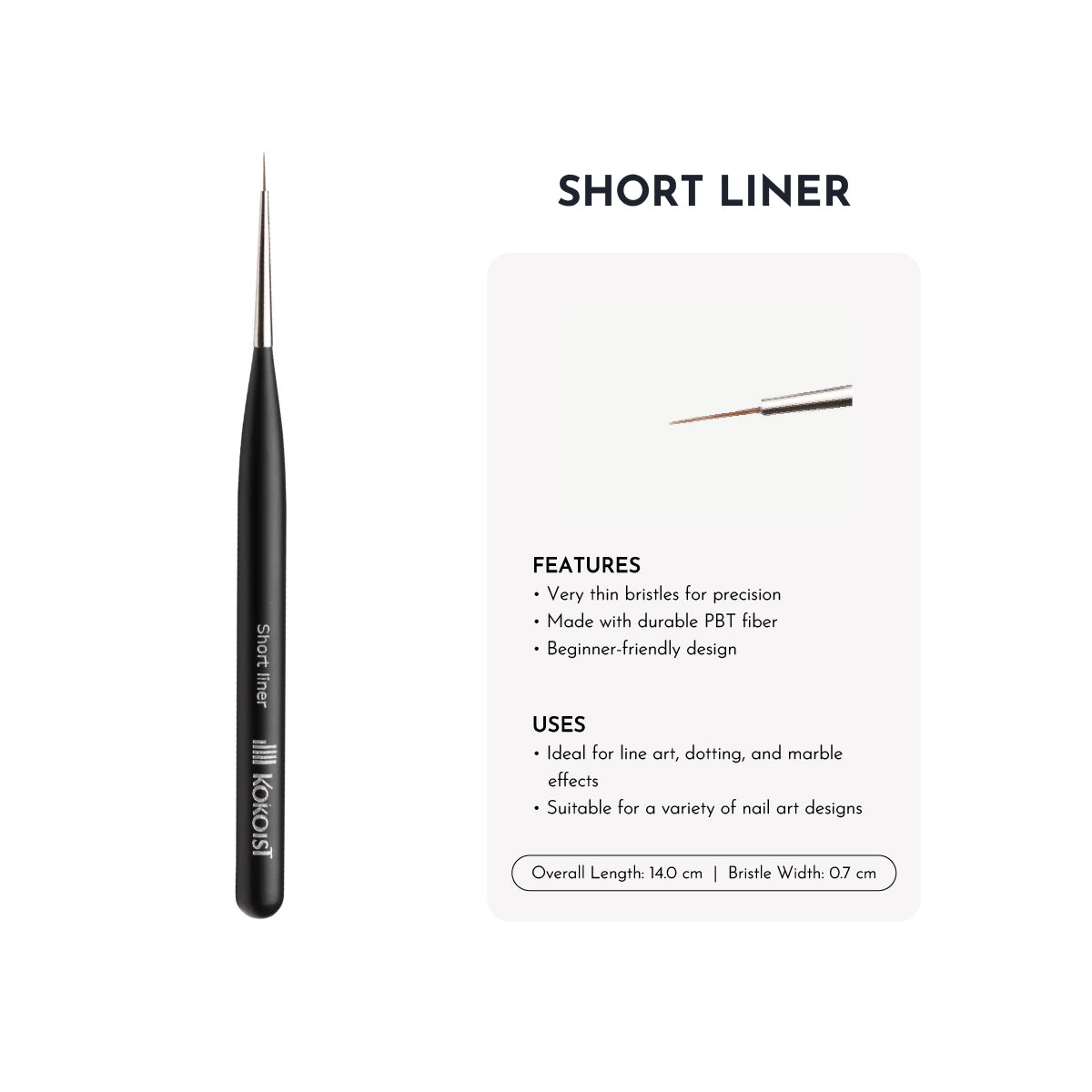 KOKOIST Nail Art Brushes