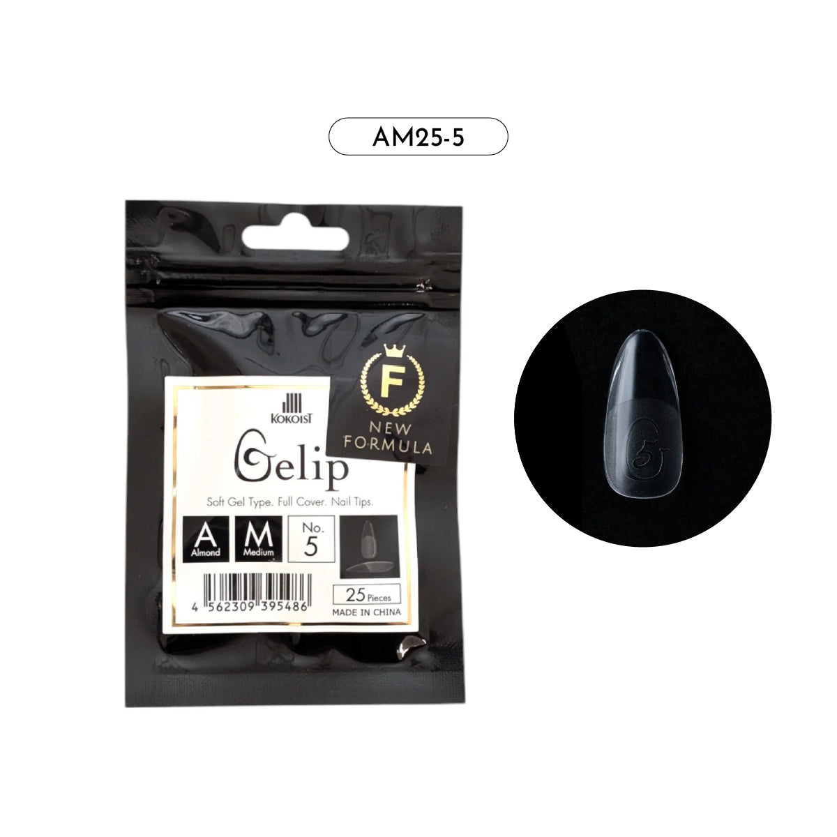 KOKOIST Gelip Almond Medium Refill Pack