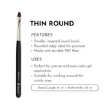 KOKOIST Thin Round Brush